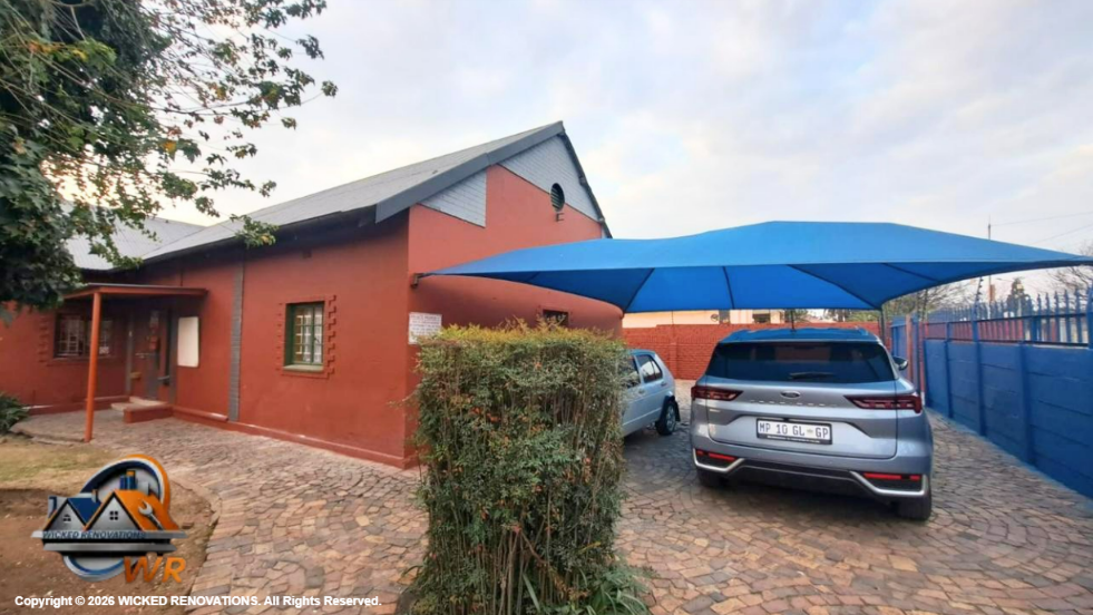 Daycare Renovation in Randfontein: Complete Repairs and Fresh Midnight Blue & Hacienda Paint Finish