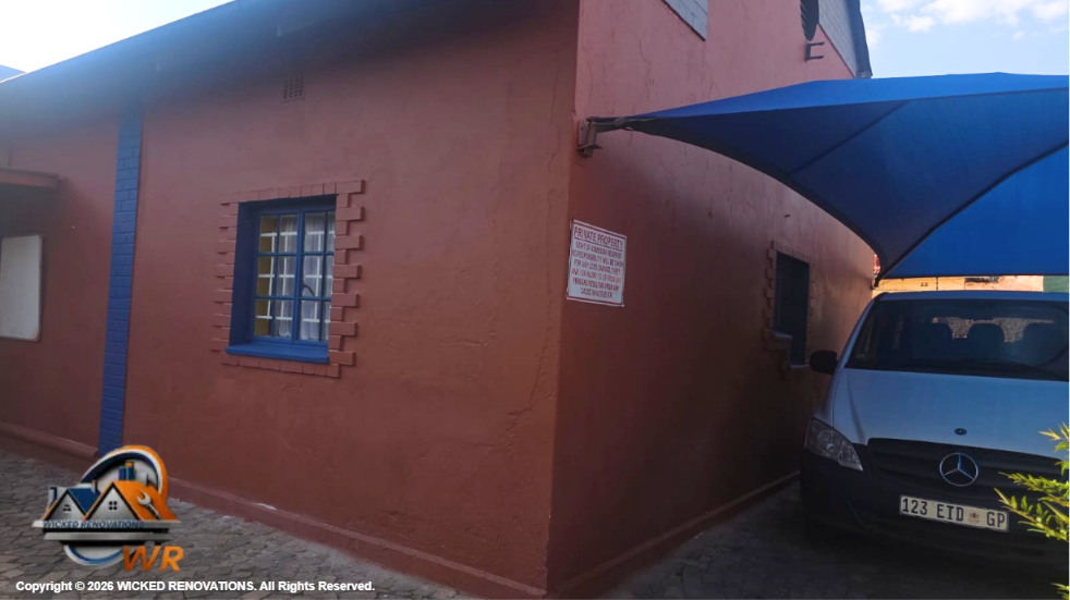 Daycare Renovation in Randfontein: Complete Repairs and Fresh Midnight Blue & Hacienda Paint Finish