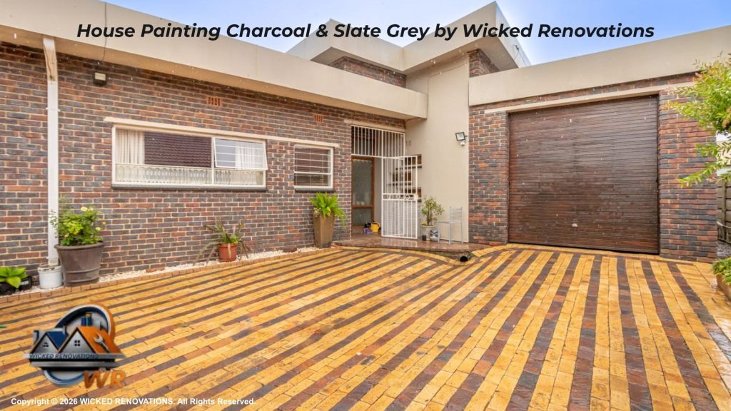 House Painting: Transforming a Home with Charcoal and Slate Grey