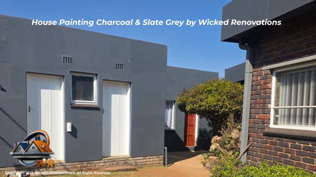 House Painting: Transforming a Home with Charcoal and Slate Grey