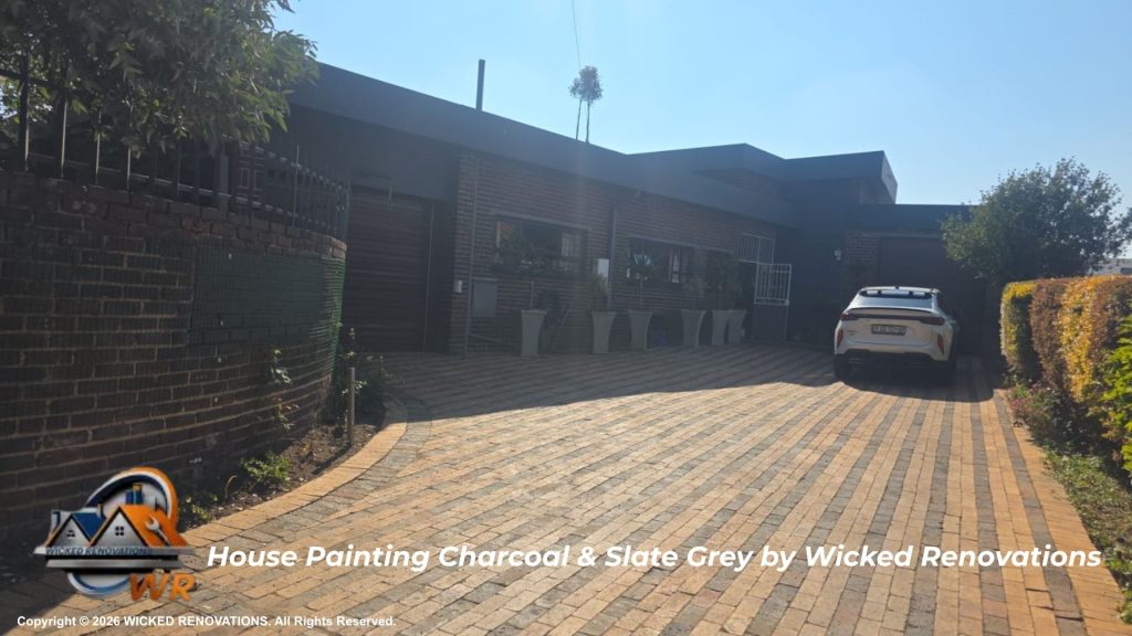 House Painting: Transforming a Home with Charcoal and Slate Grey