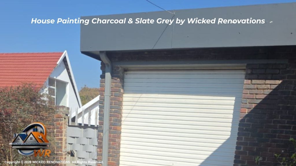 House Painting: Transforming a Home with Charcoal and Slate Grey